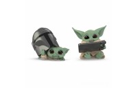 Star Wars The Bounty Collection The Child 2-Pack Helmet Peeking, Datapad Tablet Poses Figures FFHB5022 on Sale