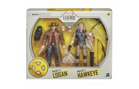 Hasbro Marvel Legends X-Men Old Logan & Hawkeye 2-Pack Action Figure FFHB5096 on Sale