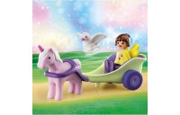 Playmobil 70401 1.2.3 Unicorn Carriage with Fairy Figures FFPB4952 - Clearance Sale