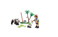 Playmobil 70105 City Life Panda Caretaker Large Carry Case Set FFPB4955 - Clearance Sale