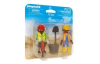 Playmobil 70272 Construction Workers Duo Pack FFPB4992 - Clearance Sale