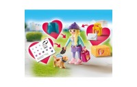 Playmobil 70595 City Life Fashionista with Dog FFPB5004 - Clearance Sale