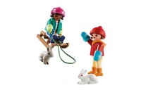 Playmobil 70250 Special Plus Children with Sleigh Figures FFPB5011 - Clearance Sale