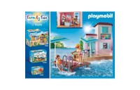 Playmobil 70279 Family Fun Waterfront Ice Cream Shop Playset FFPB5025 - Clearance Sale
