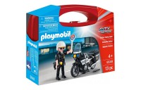 Playmobil 5648 City Action Collectable Small Police Carry Case FFPB5052 - Clearance Sale