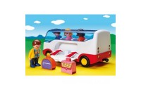 Playmobil 6773 1.2.3 Airport Shuttle Bus with Sorting Function FFPB5059 - Clearance Sale