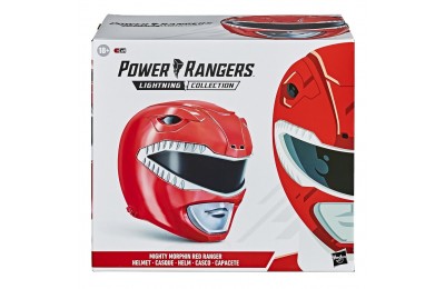 Hasbro Power Rangers Lightning Collection Mighty Morphin Red Ranger Helmet 1:1 Replica FFHB5030 on Sale