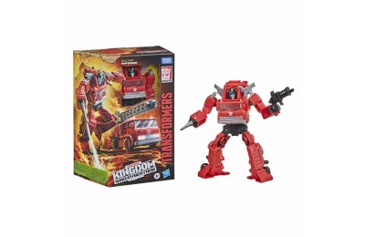 Hasbro Transformers Generations War for Cybertron: Kingdom Voyager WFC-K19 Inferno Action Figure FFHB5136 on Sale