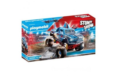Playmobil 70550 Stunt Show Shark Monster Truck FFPB4986 - Clearance Sale