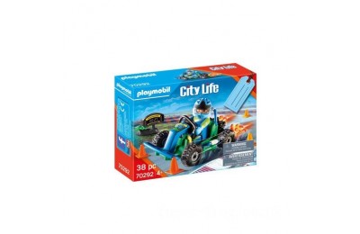 Playmobil 70292 Go-Kart Racer Gift Set FFPB4995 - Clearance Sale
