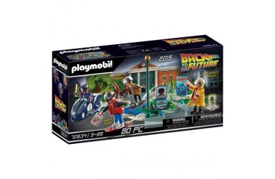 Playmobil 70634 Back to the Future Part II - Hoverboard Chase FFPB5063 - Clearance Sale