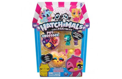 Hatchimals CollEGGtibles Pet Obsessed Pet Shop Multi-Pack (Styles Vary) FFHC4954 - Clearance Sale