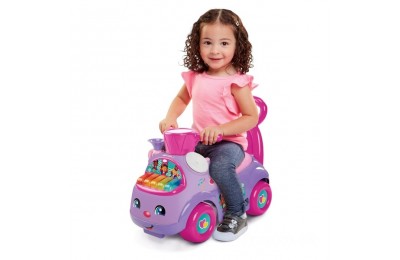 Fisher-Price Little People Music Parade Purple Ride-on FFFF4971 - Sale Clearance