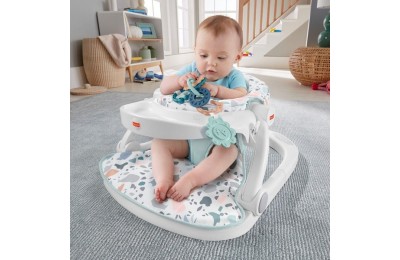Fisher-Price Terrazzo Sit Me Up Floor Seat FFFF4975 - Sale Clearance