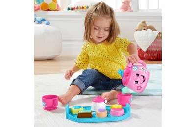 Fisher-Price Laugh & Learn Sweet Manners Tea Set FFFF4989 - Sale Clearance