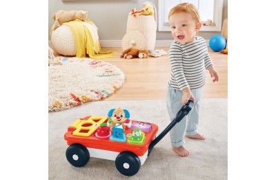 Fisher-Price Laugh & Learn Pull & Play Learning Wagon FFFF4999 - Sale Clearance