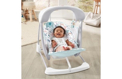 Fisher-Price Take-Along Baby Swing & Seat - Terrazzo FFFF5001 - Sale Clearance