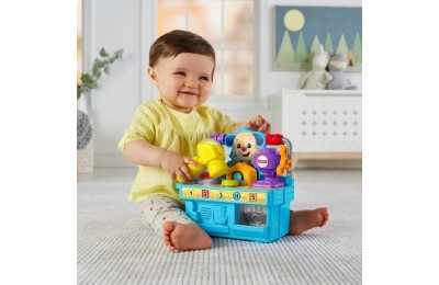 Fisher-Price Laugh & Learn Busy Learning Tool Bench FFFF5037 - Sale Clearance