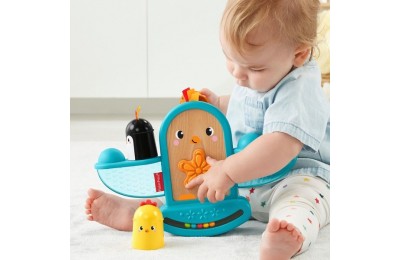 Fisher-Price Stack and Rattle Birdie Activity Toy FFFF5045 - Sale Clearance