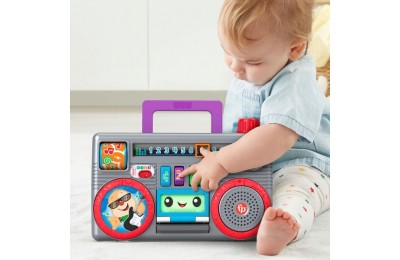 Fisher-Price Laugh & Learn Busy Boombox FFFF5050 - Sale Clearance