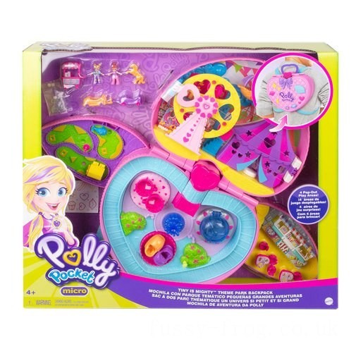 Polly Pocket Micro Tiny Is Mighty Backpack Playset FFPLPP4964 on Sale