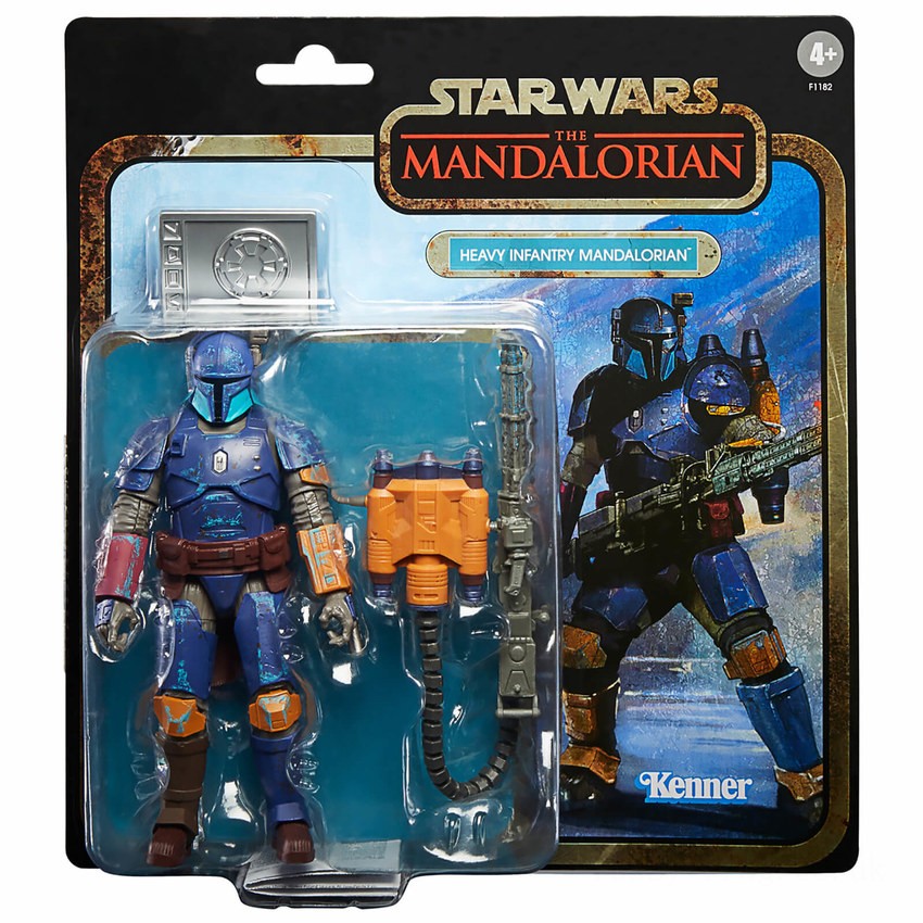 Hasbro Star Wars The Black Series The Mandalorian Heavy Infantry Mandalorian Action Figure FFHB4953 on Sale