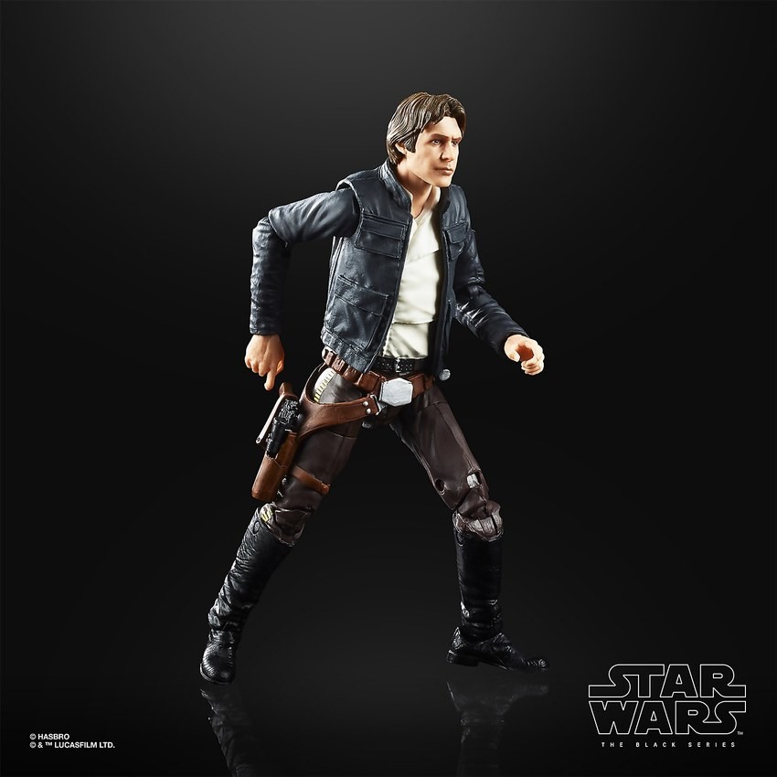 Hasbro Star Wars The Black Series Han Solo Toy Action Figure FFHB4962 on Sale