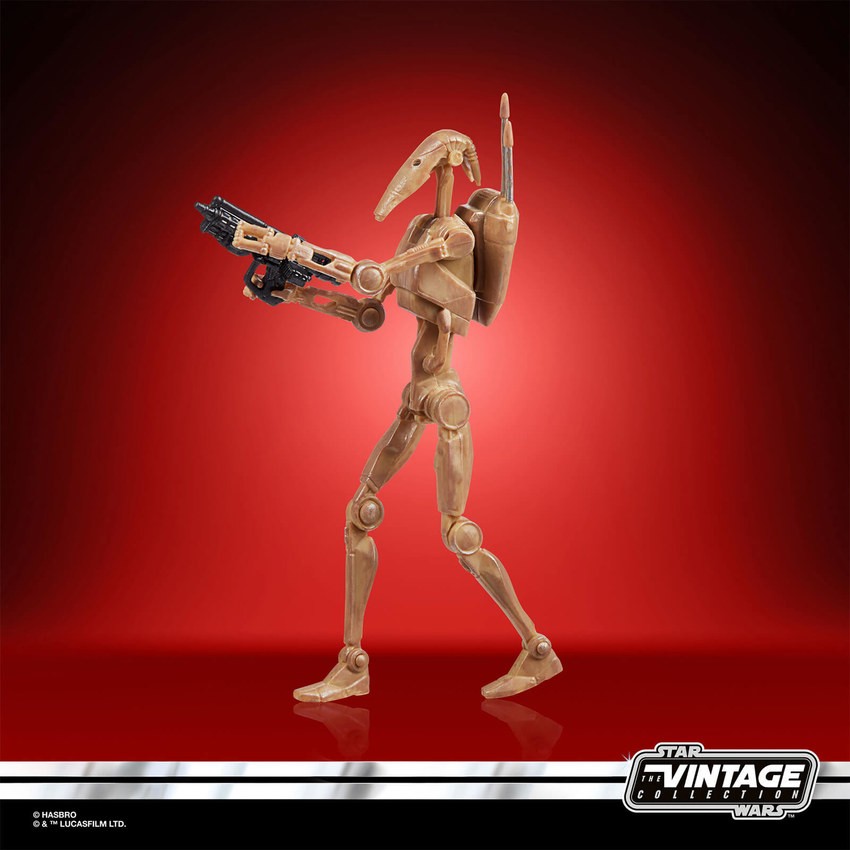 Hasbro Star Wars The Vintage Collection Battle Droid 3.75-Inch Scale Star Wars: The Phantom Menace Figure FFHB4960 on Sale
