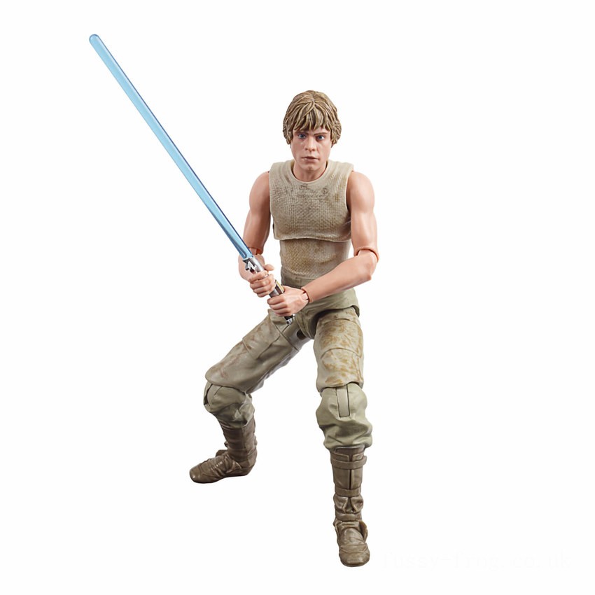Hasbro The Black Series Star Wars 40th Anniversary Empire Strikes Back Luke Skywalker Dagobah Action Figure FFHB4965 on Sale