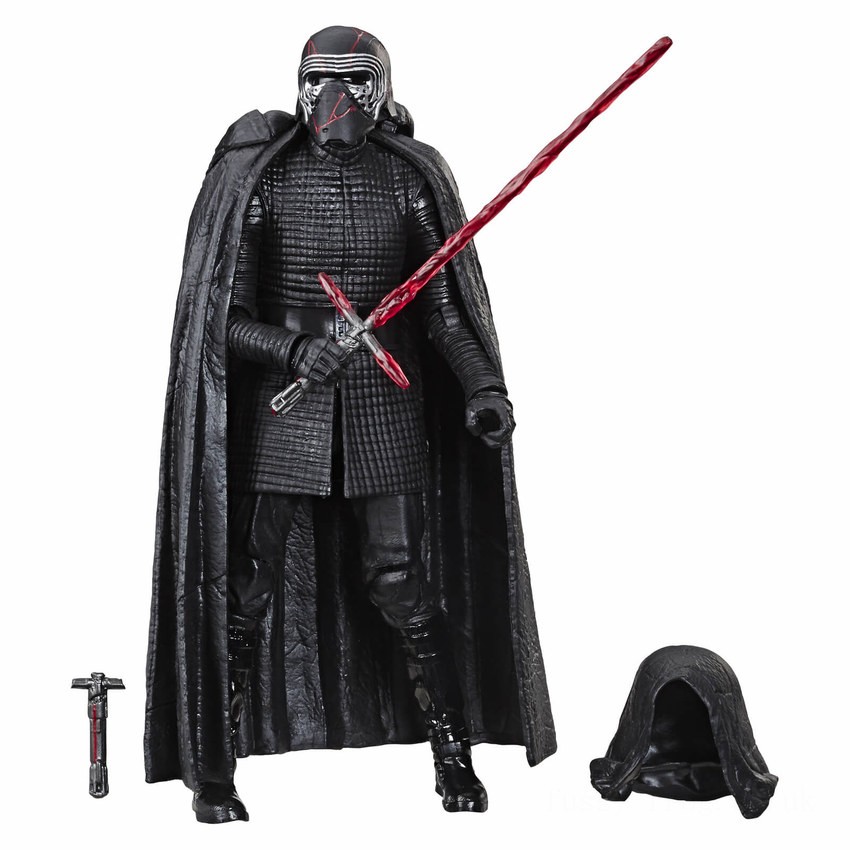 Hasbro Star Wars: The Rise of Skywalker The Black Series Supreme Leader Kylo Ren 6 Inch Action Figure FFHB4969 on Sale