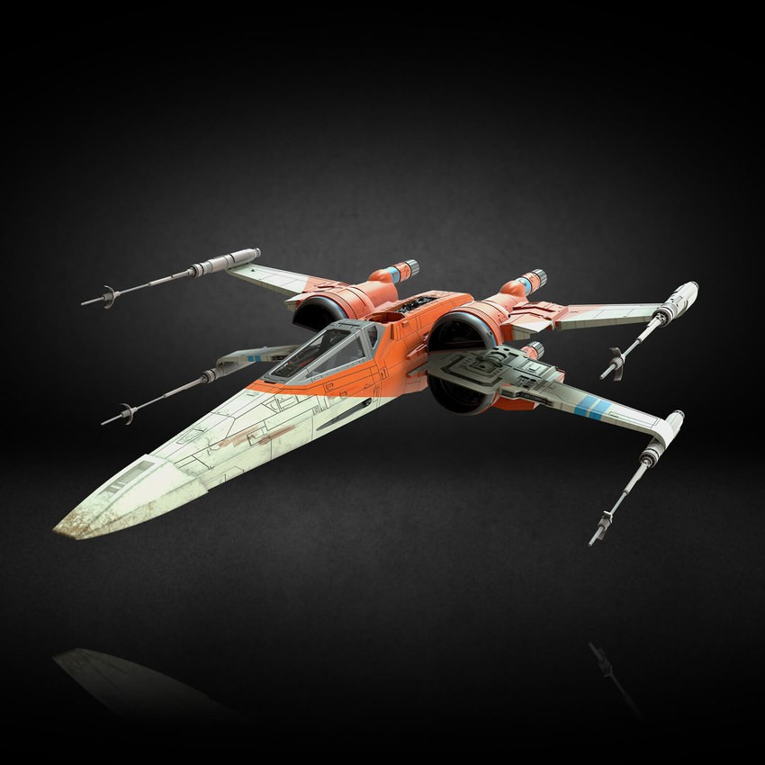 Hasbro Star Wars The Vintage Collection Star Wars: The Rise of Skywalker Poe Dameron’s X-Wing Fighter Toy Vehicle FFHB4971 on Sale