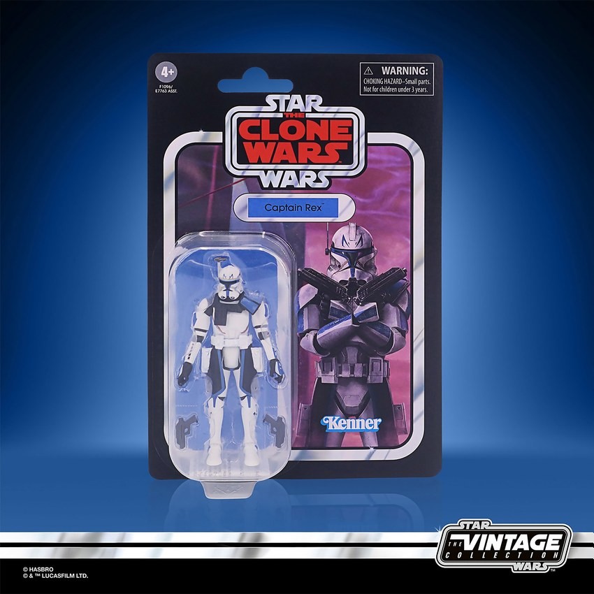 Hasbro Star Wars The Vintage Collection Captain Rex 3.75-Inch Scale Star Wars: The Clone Wars Figure FFHB4985 on Sale