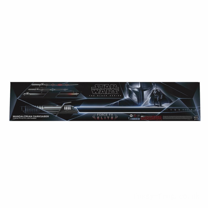 Hasbro Star Wars The Black Series Mandalorian Darksaber Force FX Elite Lightsaber FFHB4981 on Sale