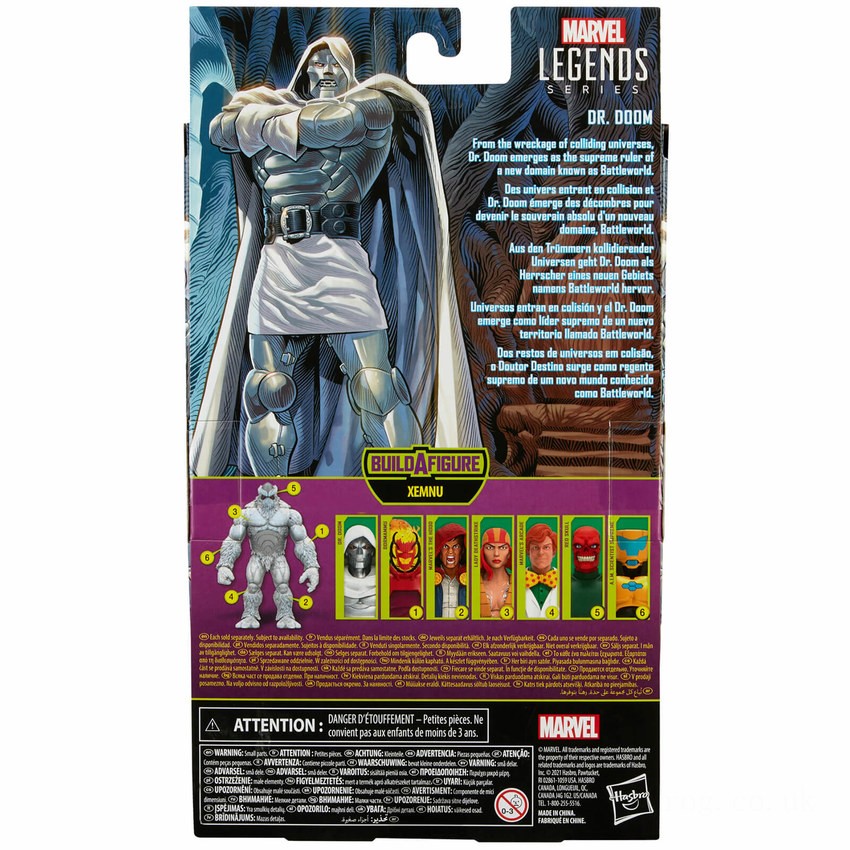 Hasbro Marvel Legends Series Dr. Doom Action Figure FFHB5062 on Sale