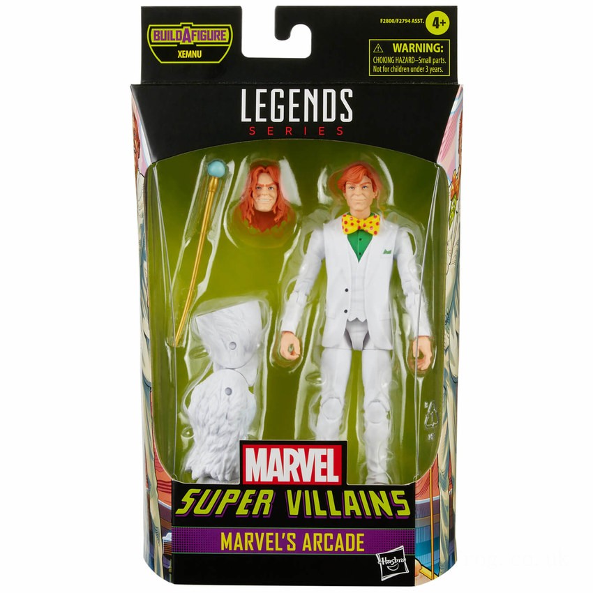 Hasbro Marvel Legends Series Marvel's Arcade Action Figure FFHB5064 on Sale