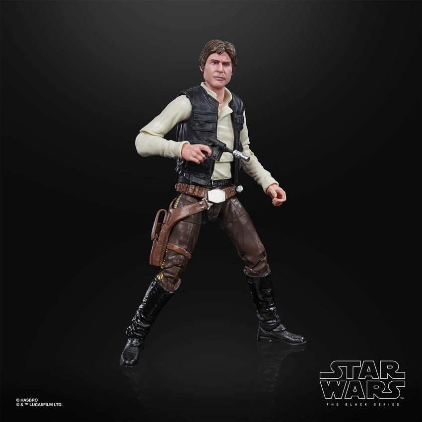 Hasbro Star Wars The Black Series Han Solo (Endor) Action Figure FFHB5003 on Sale
