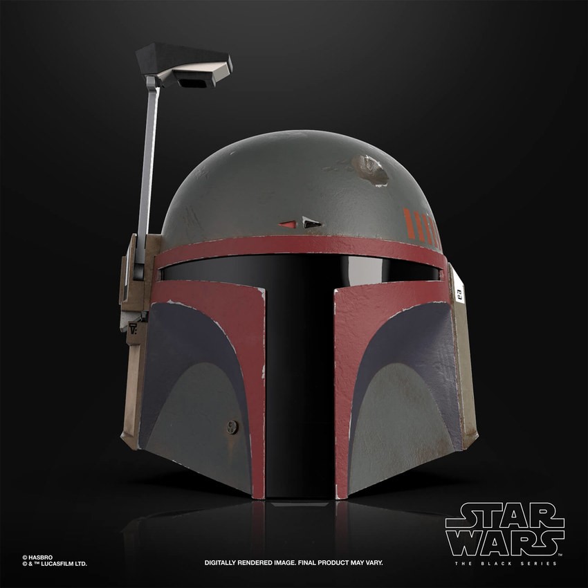 Hasbro Star Wars The Black Series Boba Fett (Re-Armored) Premium Electronic Helmet FFHB5006 on Sale