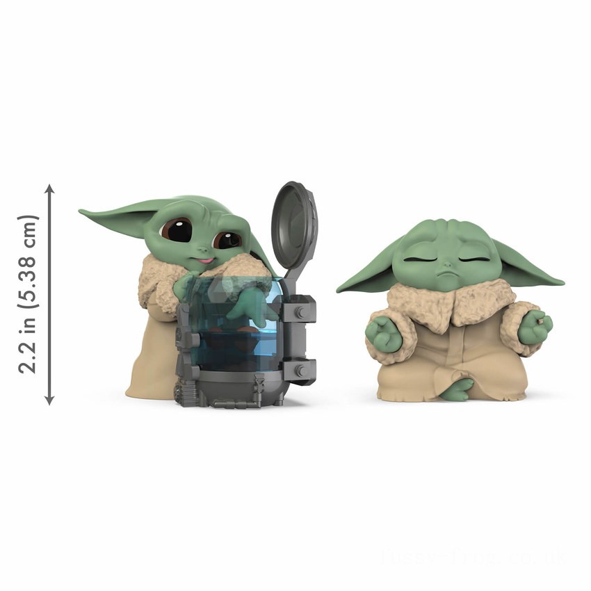 Star Wars The Bounty Collection The Child 2-Pack Curious Child, Meditation Poses Figures FFHB5018 on Sale