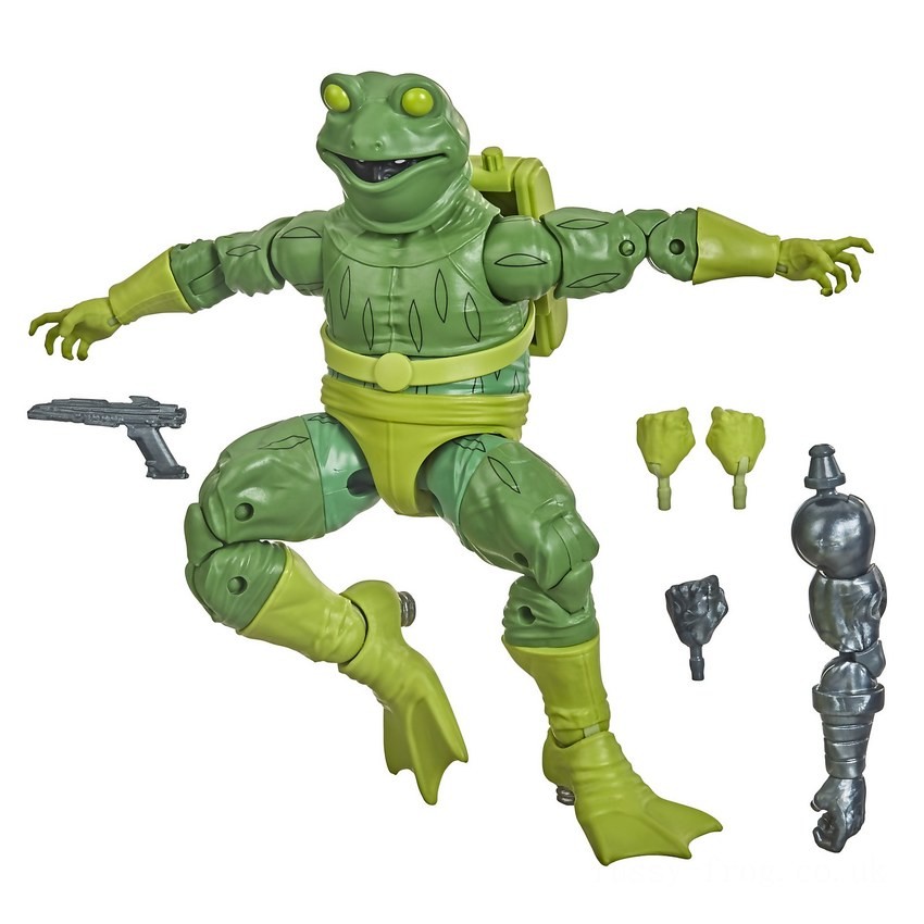 Hasbro Marvel Legends Series Spider-Man Marvel’s Frog-Man Figure FFHB5083 on Sale