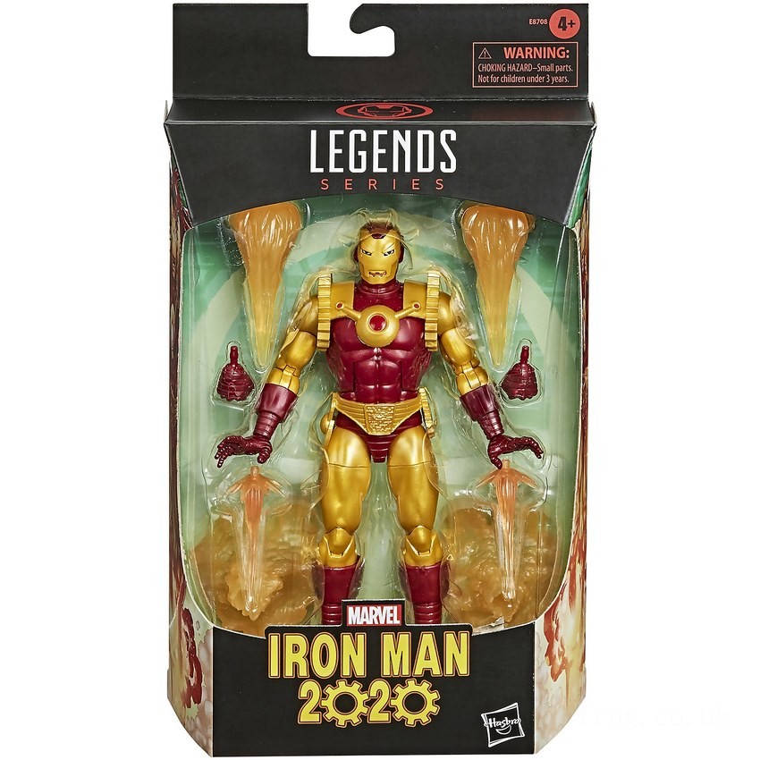 Hasbro Marvel Legends Series 6-inch Collectible Action Figure Iron Man 2020 FFHB5109 on Sale