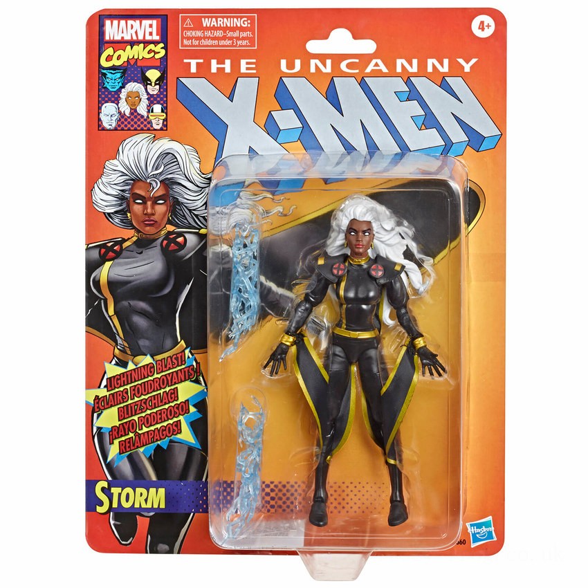 Hasbro Marvel Retro Collection Storm Action Figure FFHB5122 on Sale