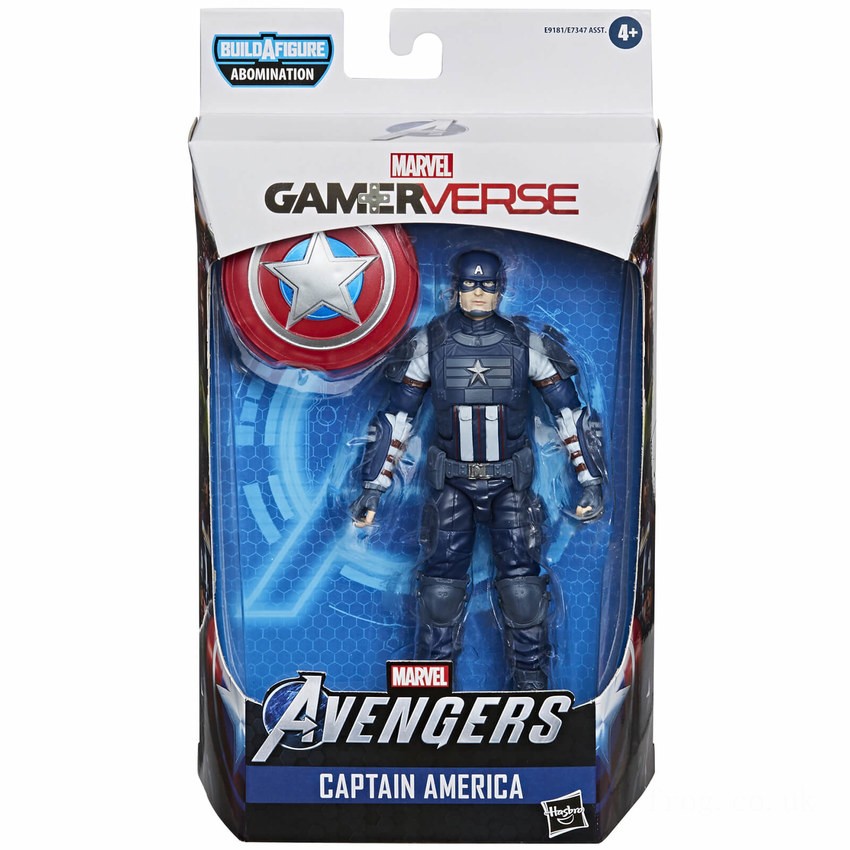 Hasbro Marvel Legends Series Gamerverse Captain America Action Figure FFHB5118 on Sale