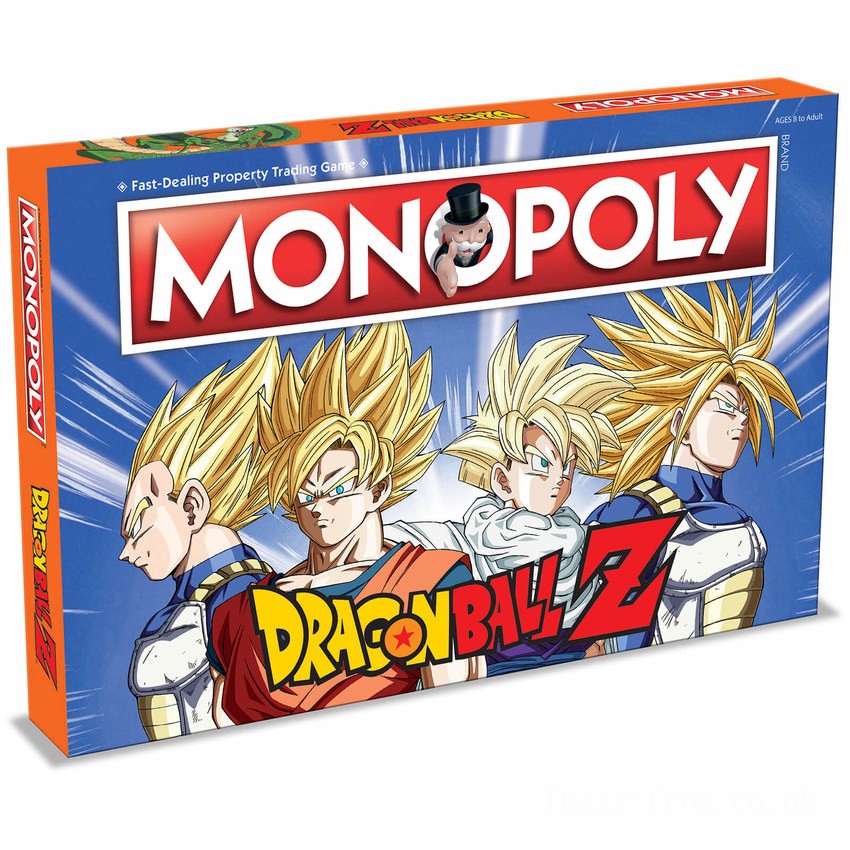Monopoly Board Game - Dragon Ball Z Edition FFHB5183 on Sale