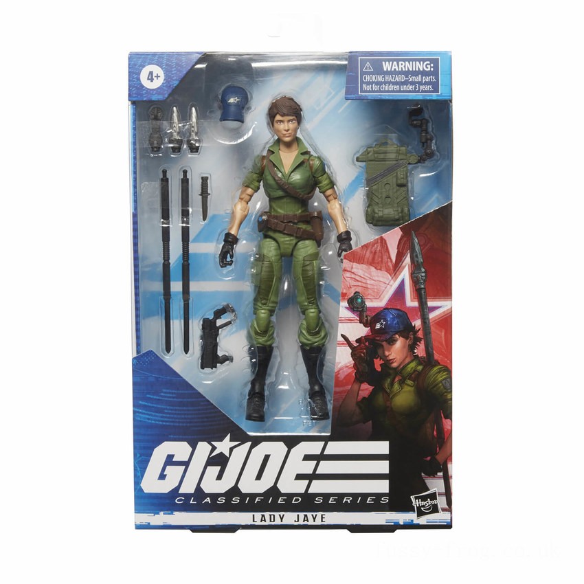 Hasbro G.I. Joe Classified Series Lady Jaye Action Figure FFHB5046 on Sale