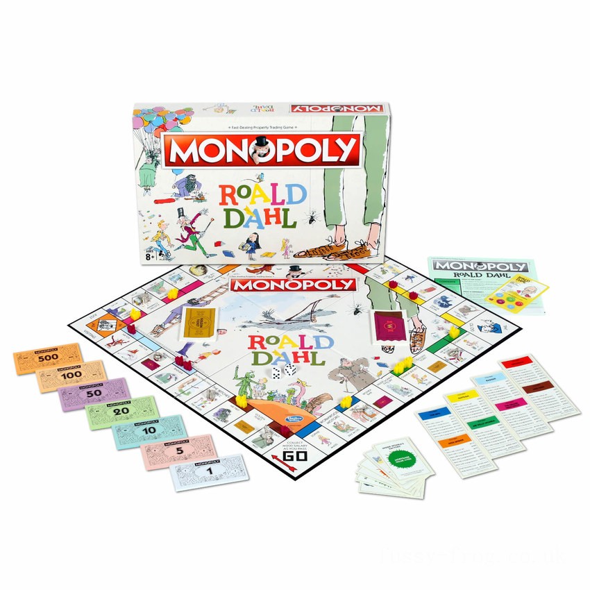Monopoly Board Game - Roald Dahl Edition FFHB5188 on Sale
