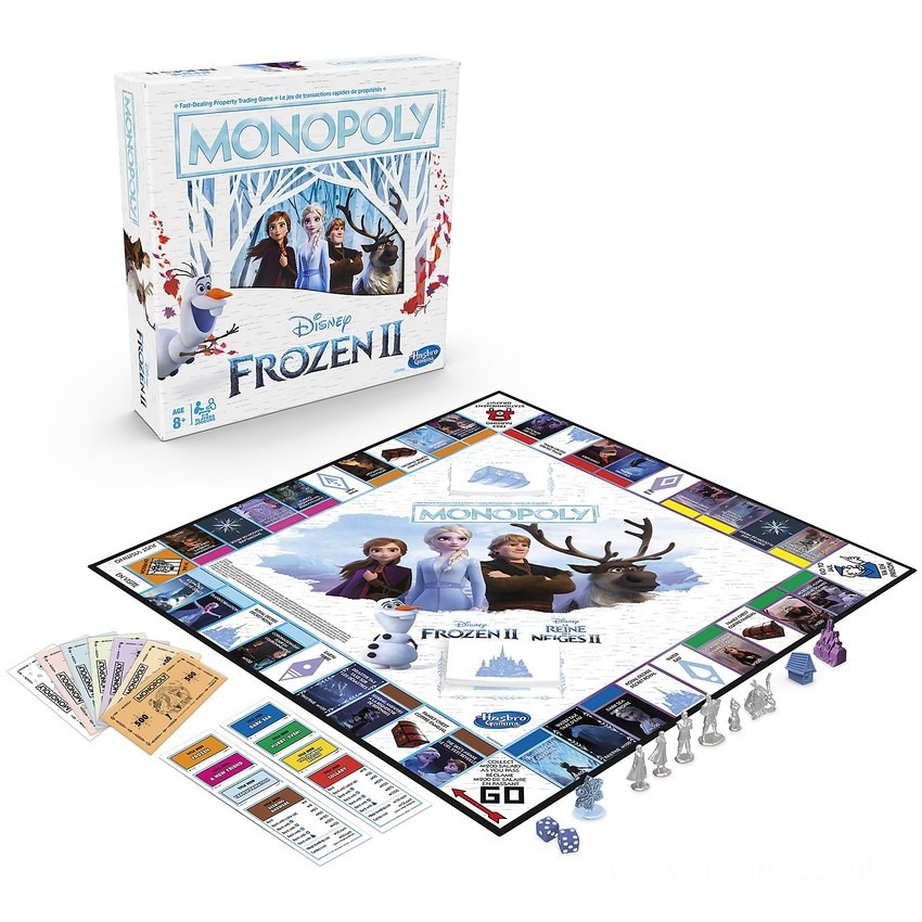 Hasbro Monopoly - Frozen Edition FFHB5190 on Sale