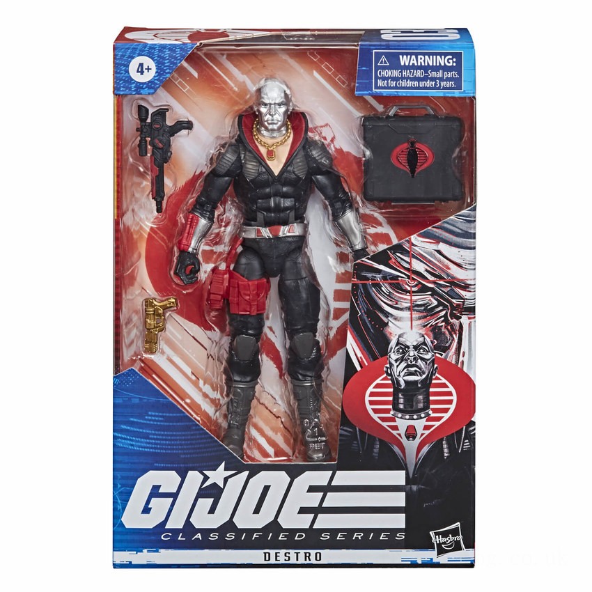 Hasbro G.I. Joe Classified Series Destro Action Figure 6 Inch FFHB5051 on Sale