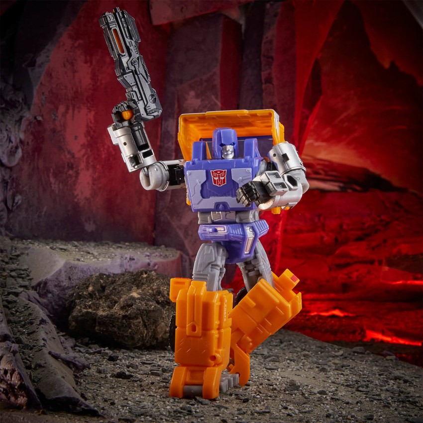 Hasbro Transformers Generations War for Cybertron: Kingdom Deluxe WFC-K16 Huffer Action Figure FFHB5142 on Sale