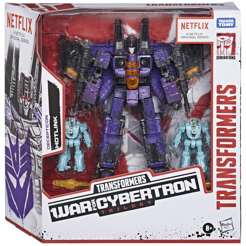 Hasbro Transformers War for Cybertron Series-Inspired Decepticon Hotlink 3-Pack FFHB5145 on Sale