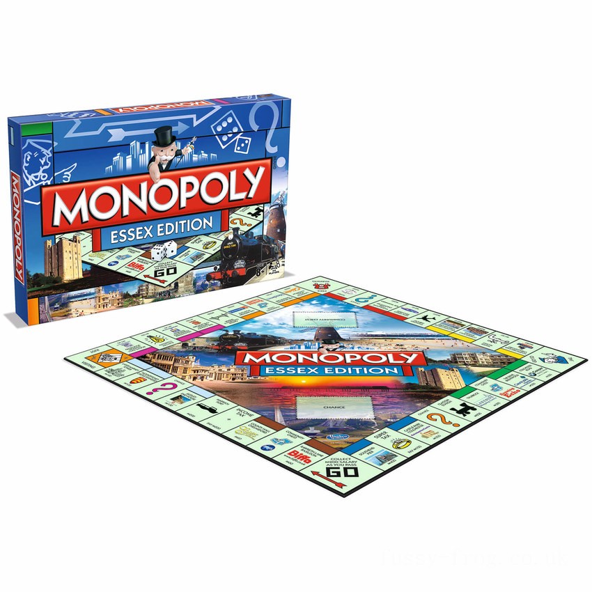 Monopoly Board Game - Essex Edition FFHB5199 on Sale